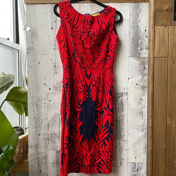 Pankaj & Nidhi Spice Tree Red Dress Size 2 NEW - Picture 9 of 10